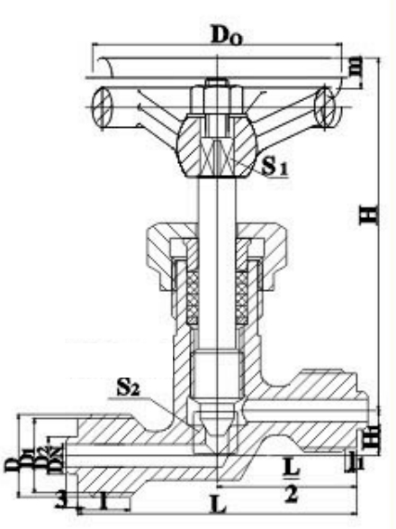 Drawing GB T594 Male Threaded Forged Steel Stop Valve Type A.jpg Drawing GB T594 Male Threaded Forged Steel Stop Valve Type A.jpg